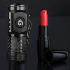 Compact LED Torch - Rechargeable, Waterproof Mini Flashlight