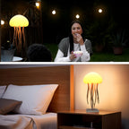 Jellyfish Design LED Mood Lamp – Ambient Night Light Decoration
