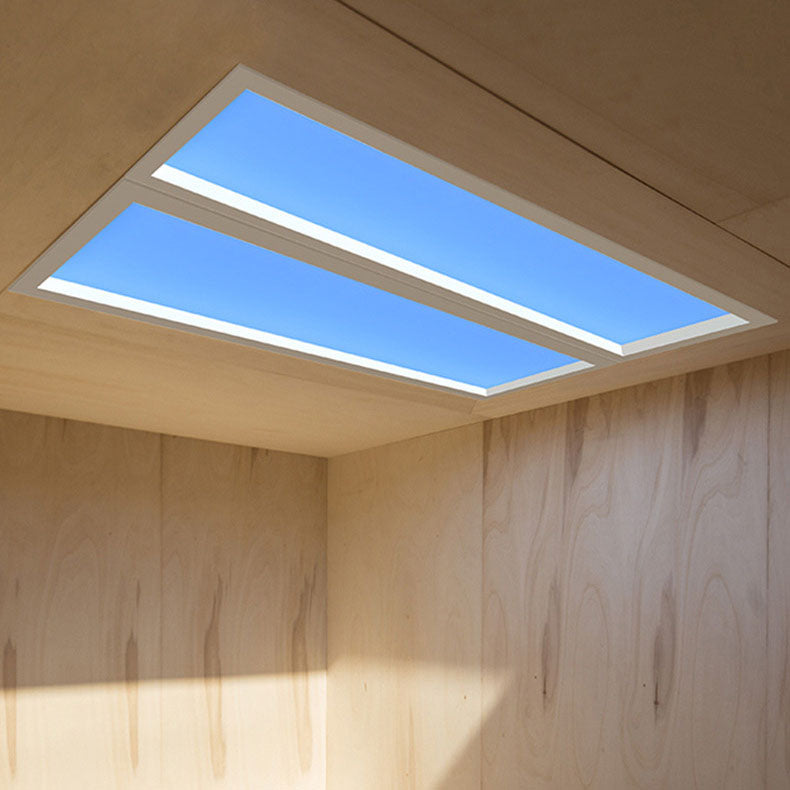 Smart Control Metal Ceiling Light Fixture – Minimalist Design for Living Room & Bedroom