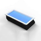 Smart Control Metal Ceiling Light Fixture – Minimalist Design for Living Room & Bedroom