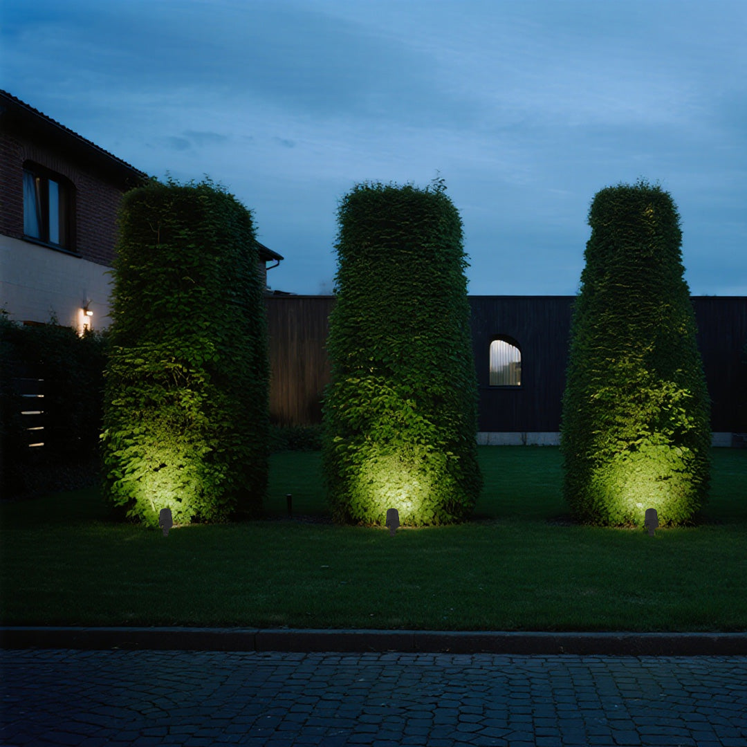 Outdoor LED Spotlight - Waterproof IP65, Low Voltage Landscape Light, Warm White 3000K, Choices from 6W to 24W