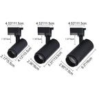 Adjustable Black Track Light Fixtures – Dimmable LED Lighting for Modern Rooms
