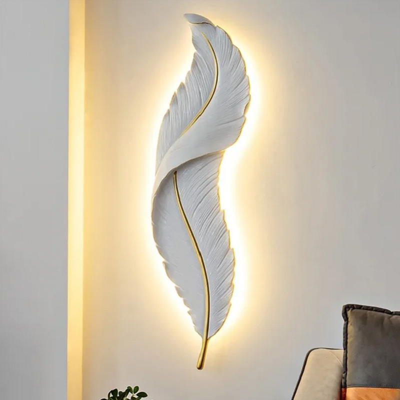 Modern Spring Design LED Wall Light – Adjustable Brightness
