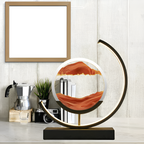 Round Frame LED Sand Art Night Light