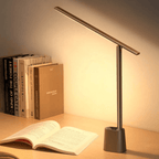 Smart LED Desk Lamp – Foldable and Rechargeable
