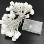LED String Lights - Warm Twinkle Drop Light Garland for Home Decoration