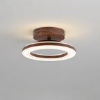 Modern Round Ceiling Light with LED - Acrylic Fixture for Hallways
