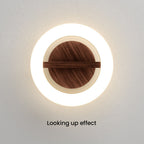 Modern Round Ceiling Light with LED - Acrylic Fixture for Hallways