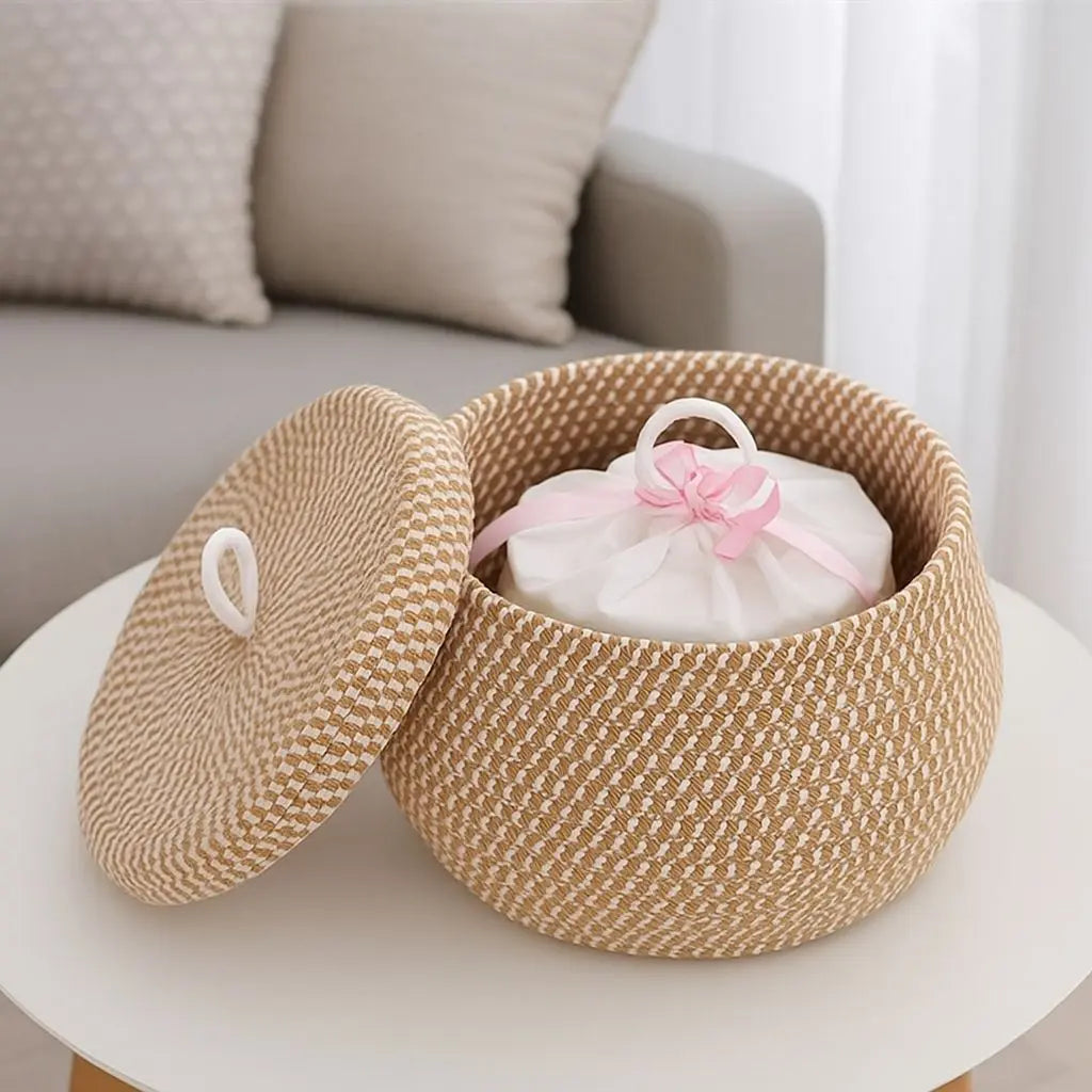 Chic Versatile Woven Storage Basket