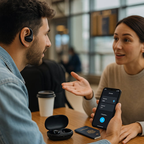 Bluetooth Earbuds for Real-Time Voice Translation