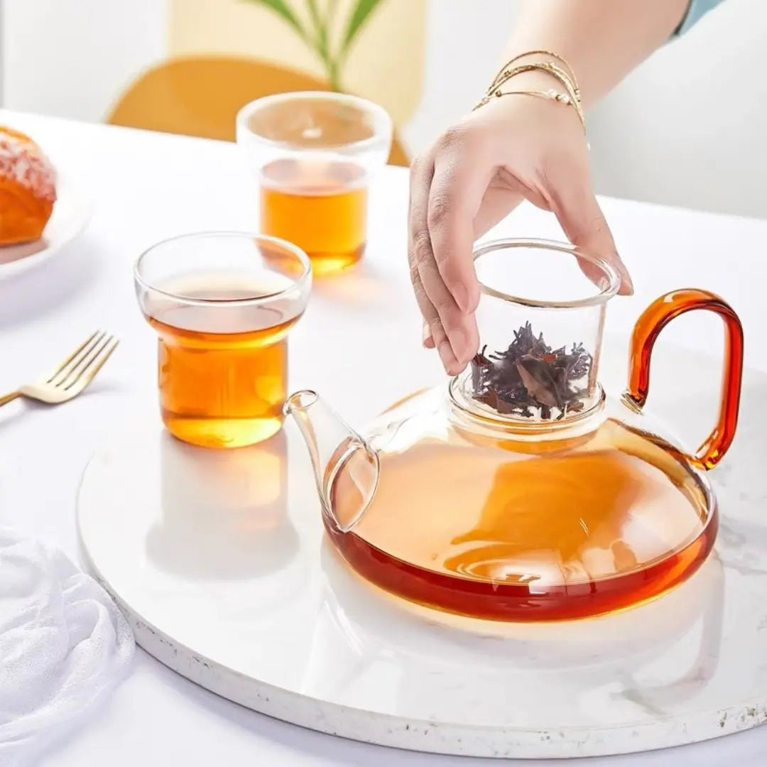 Serenity Glass Tea Collection with Infuser