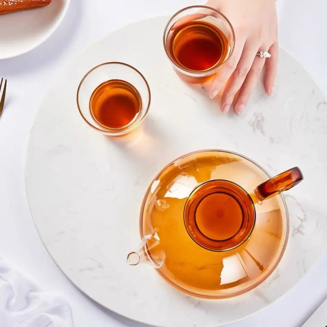 Serenity Glass Tea Collection with Infuser