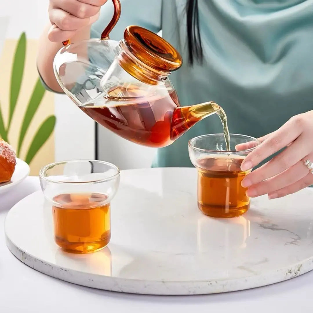 Serenity Glass Tea Collection with Infuser