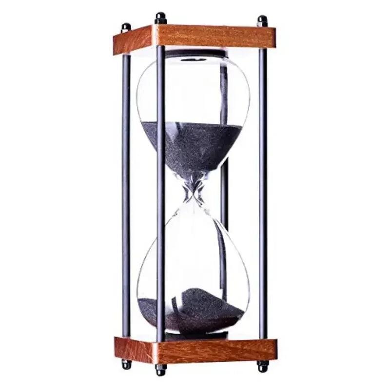 TimelessFocus 60-Minute Hourglass - Elegant Sand Timer for Enhanced Productivity