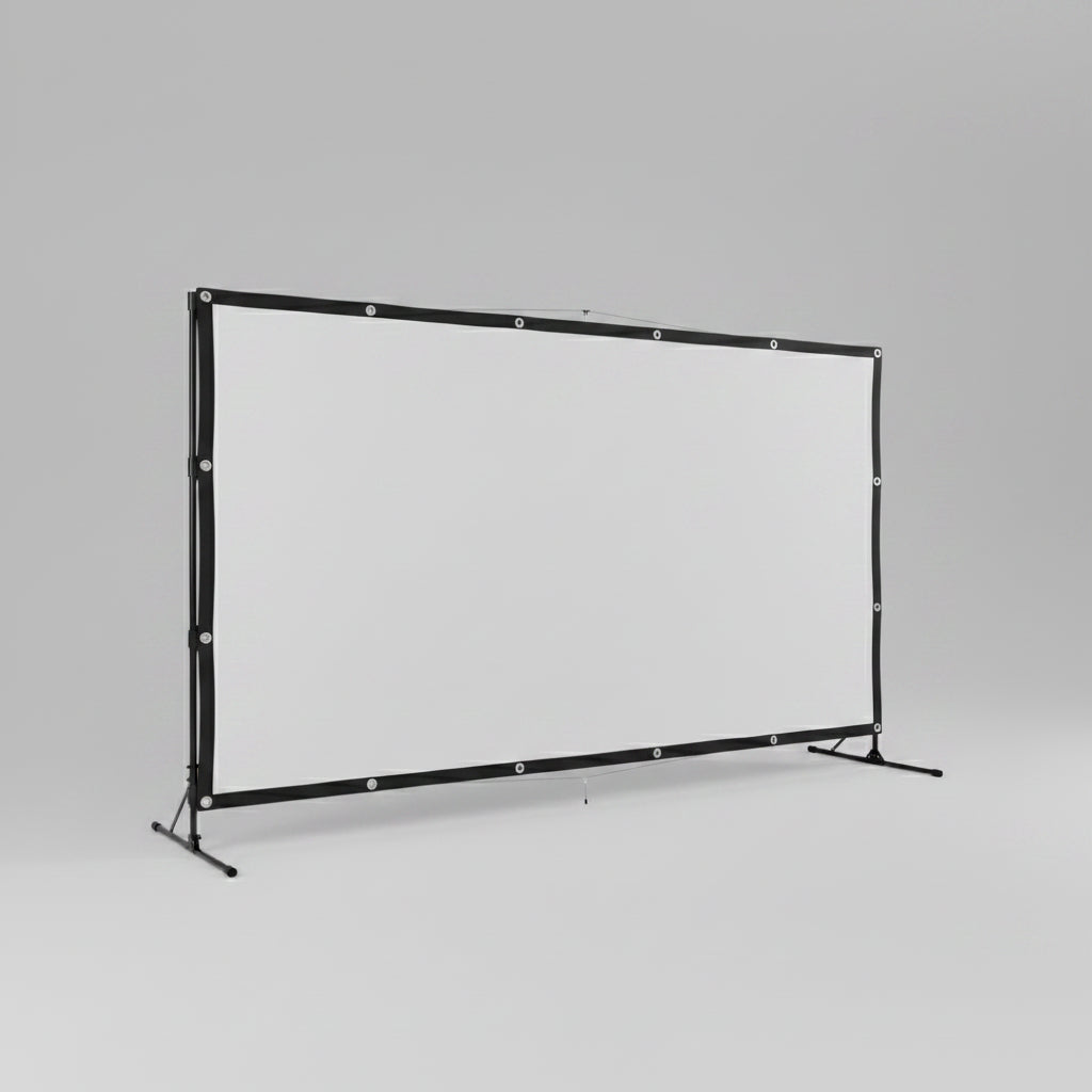 Portable 100-Inch Foldable Large Projection Screen