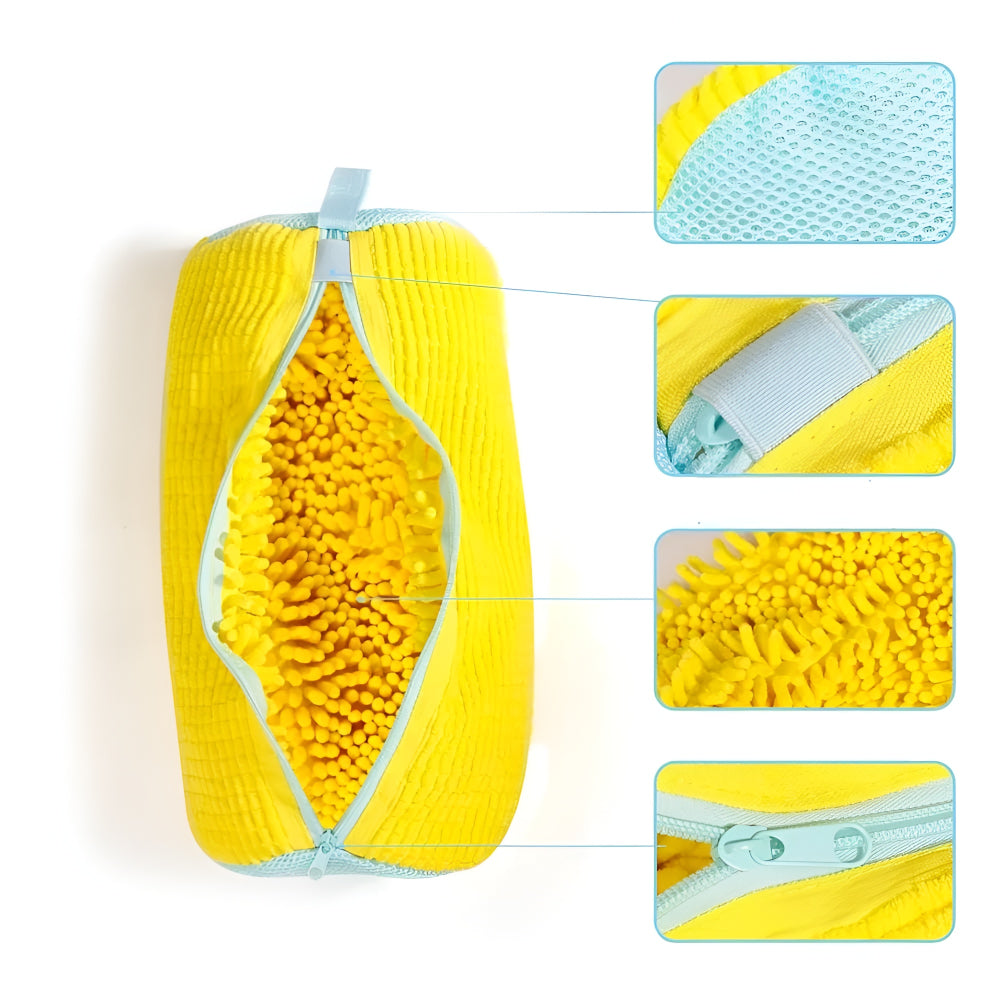 Sneaker Cleaning Pouch with Zipper – Laundry Bag for Shoes