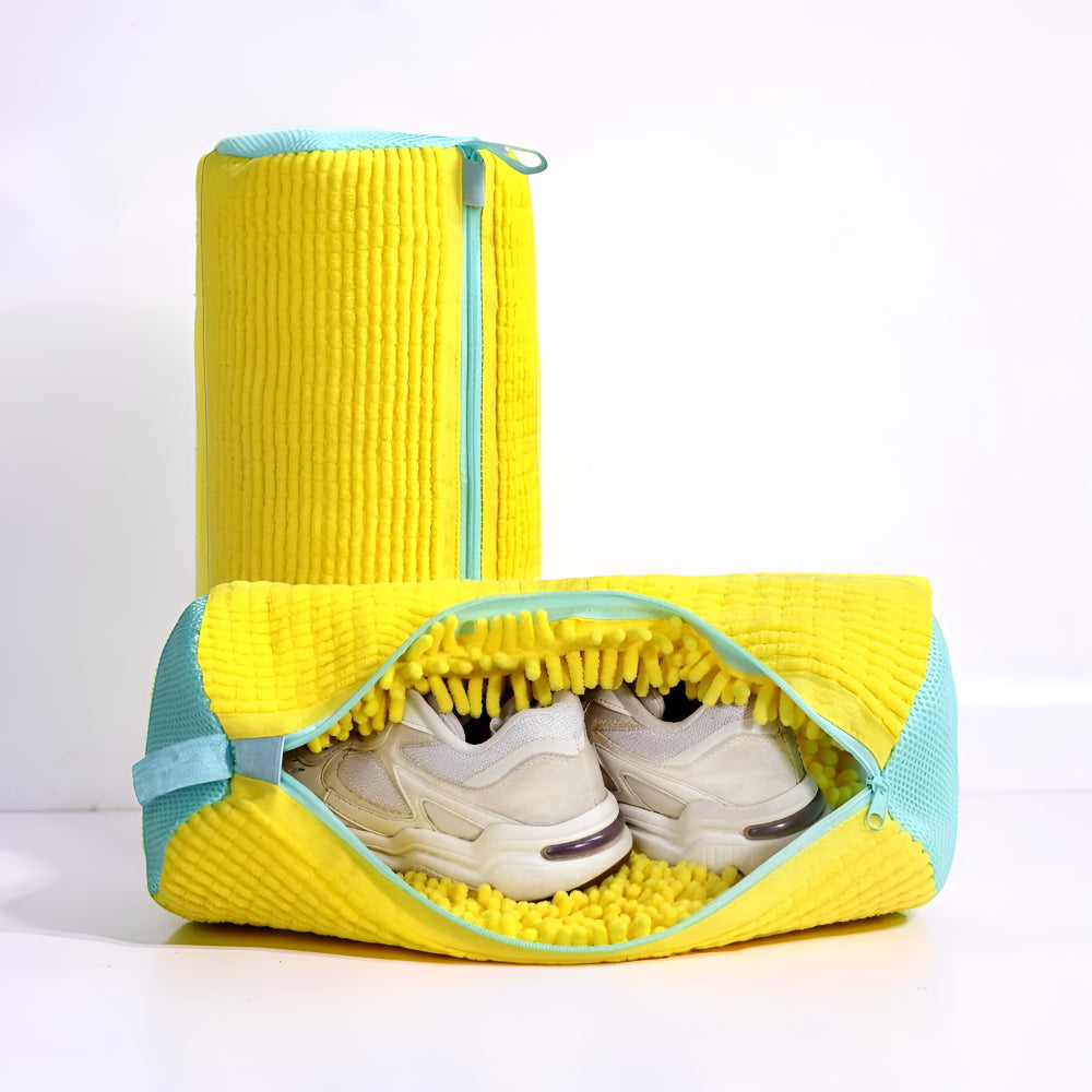 Sneaker Cleaning Pouch with Zipper – Laundry Bag for Shoes