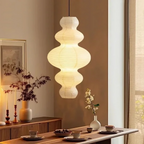 Pendant Light with Layered Rice Paper Design
