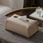 Elegance Leather Tissue Holder for Modern Spaces