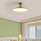 Modern Flush Mount Ceiling Light with Integrated LED - Elegant Design