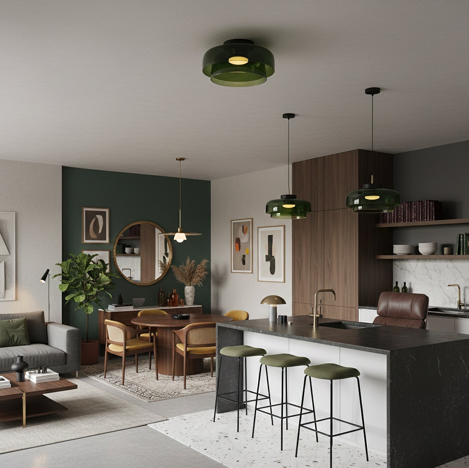 Modern Flush Mount Ceiling Light Fixture for Stylish Spaces
