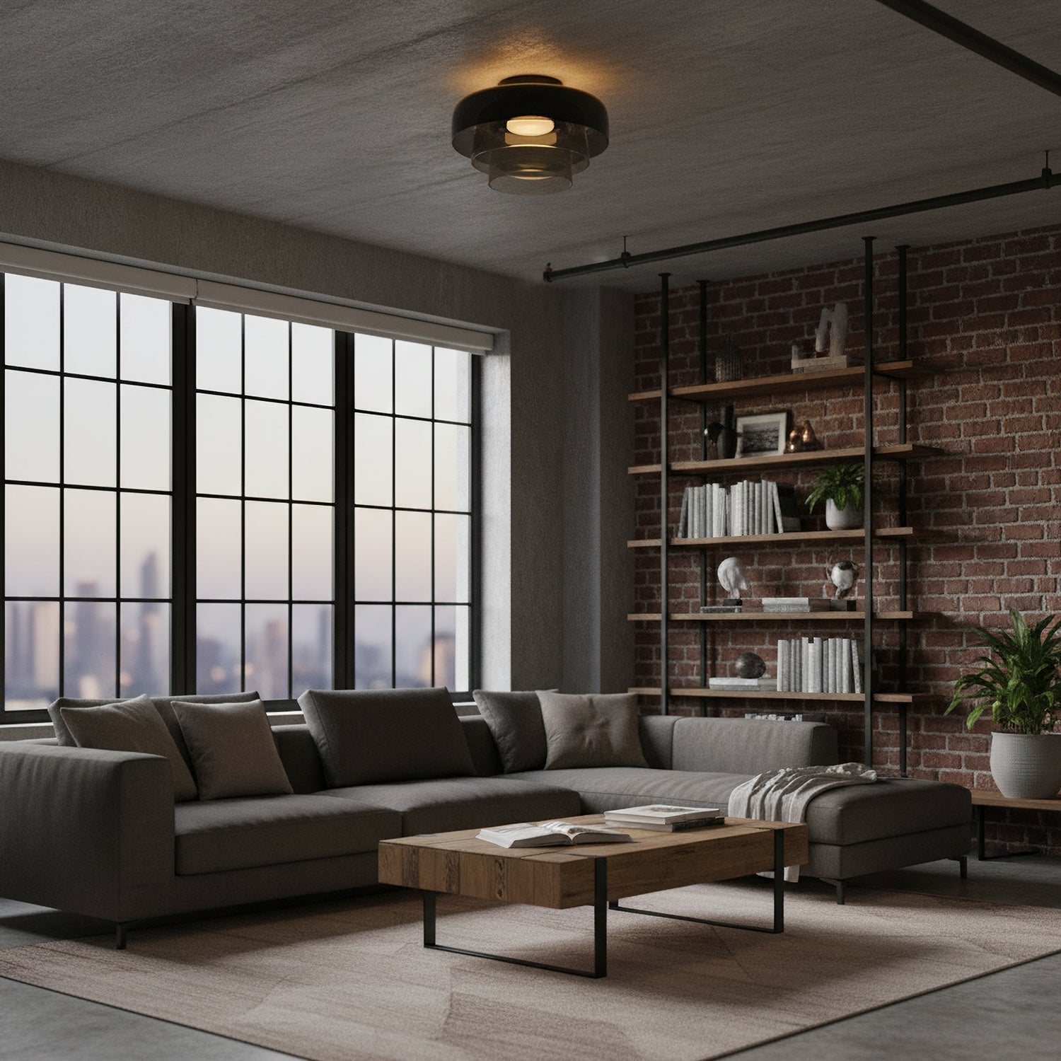 Modern Flush Mount Ceiling Light Fixture for Stylish Spaces