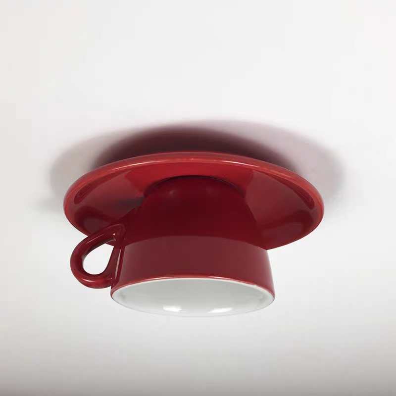 Cup-Style Ceiling Light with Minimalist Design