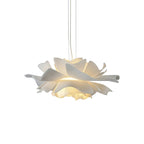 Soft Ivory Glass Pendant Light for Contemporary Interiors