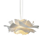 Soft Ivory Glass Pendant Light for Contemporary Interiors