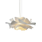 Soft Ivory Glass Pendant Light for Contemporary Interiors
