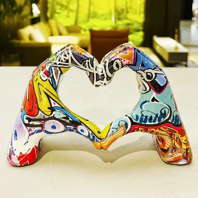 Elegant Home Décor Art Piece - Love You Sculpture