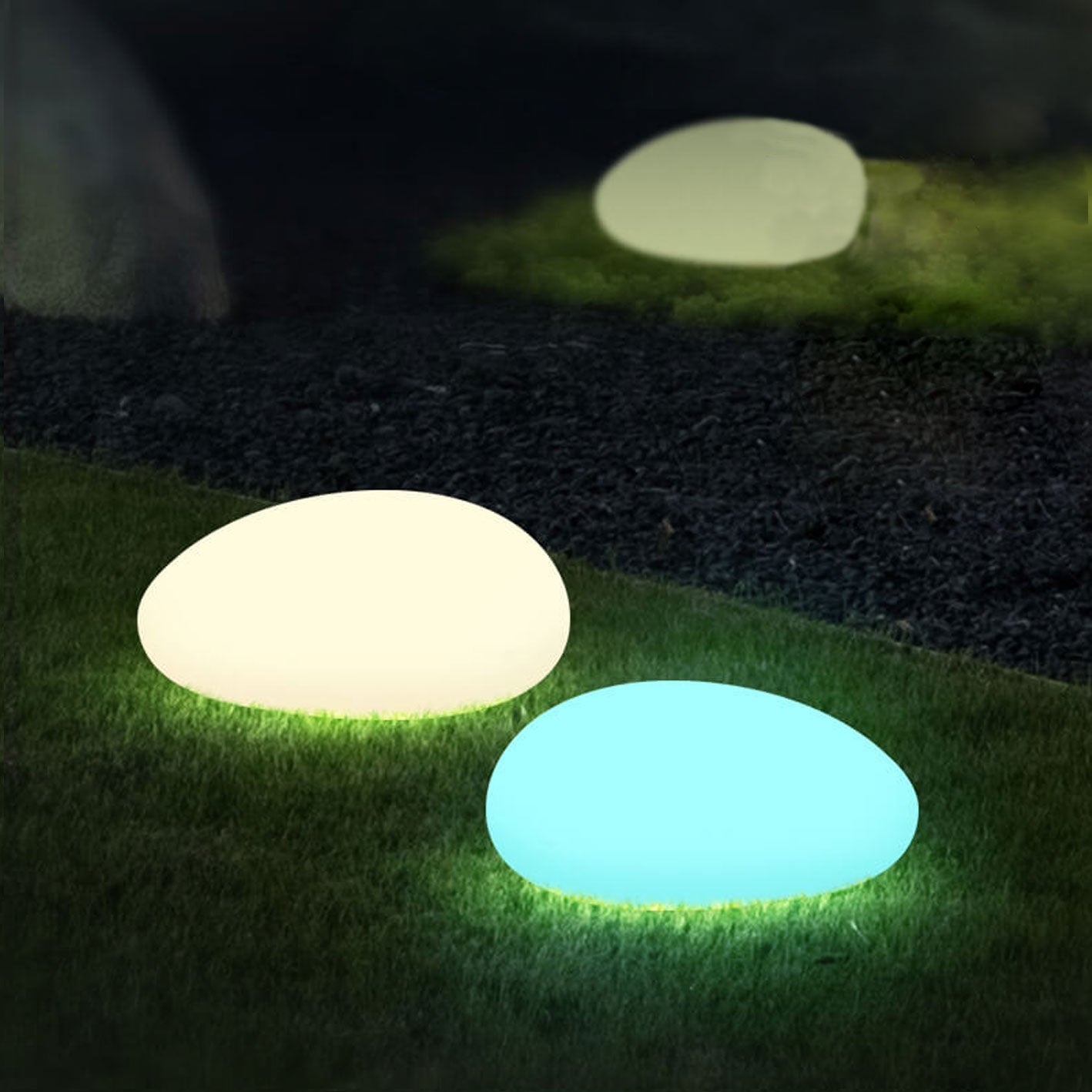 Elegant Solar Landscape Lighting Fixture for Outdoor Use