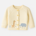 Knit Cardigan in Safari Style