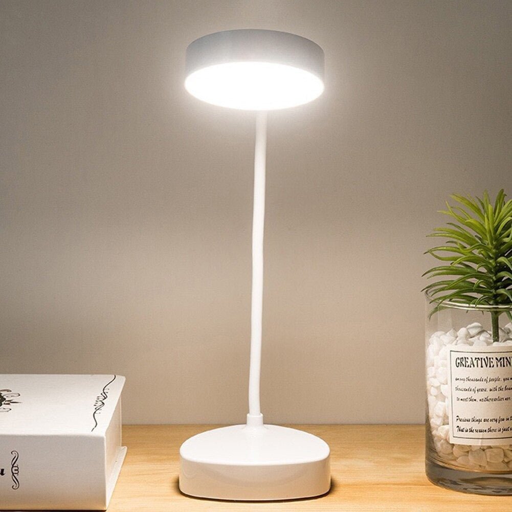 Flexible Neck Desk Lamp with Touch Control – Portable Design