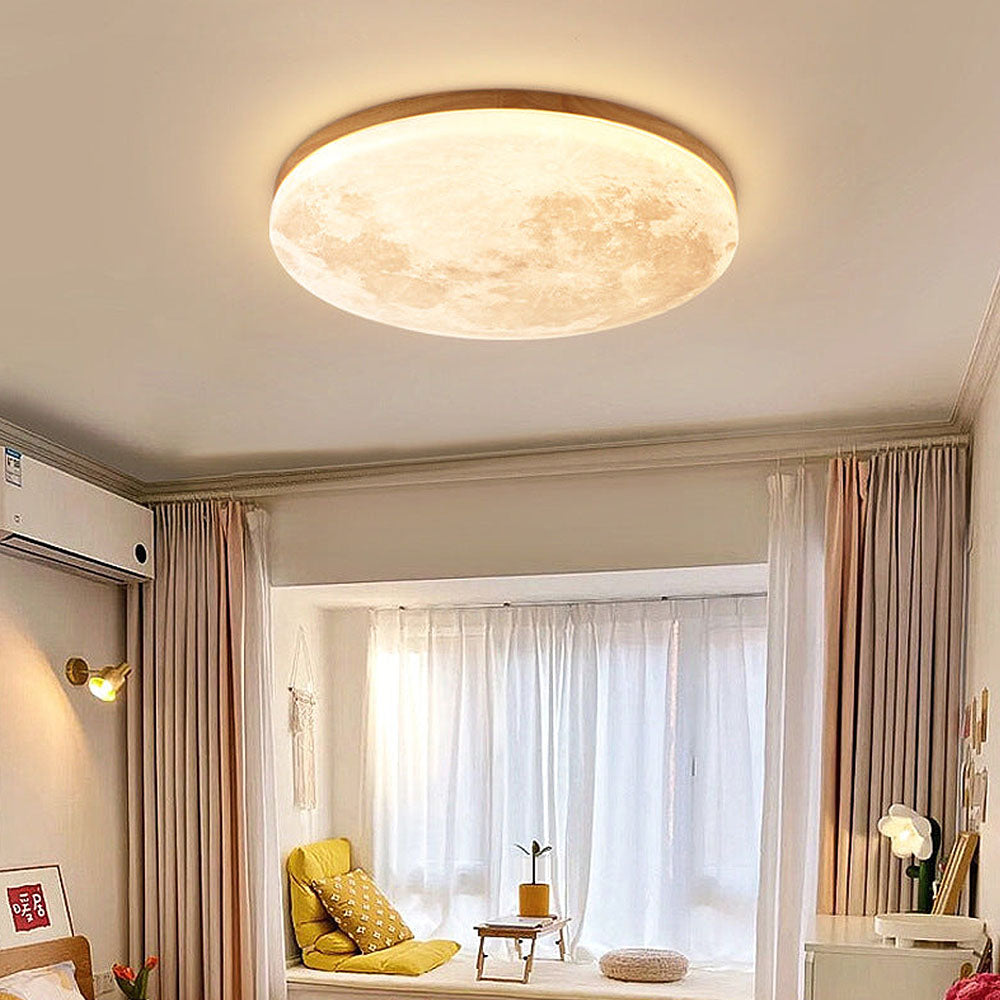 Minimalist Round Flush Mount Ceiling Light – Elegant Design