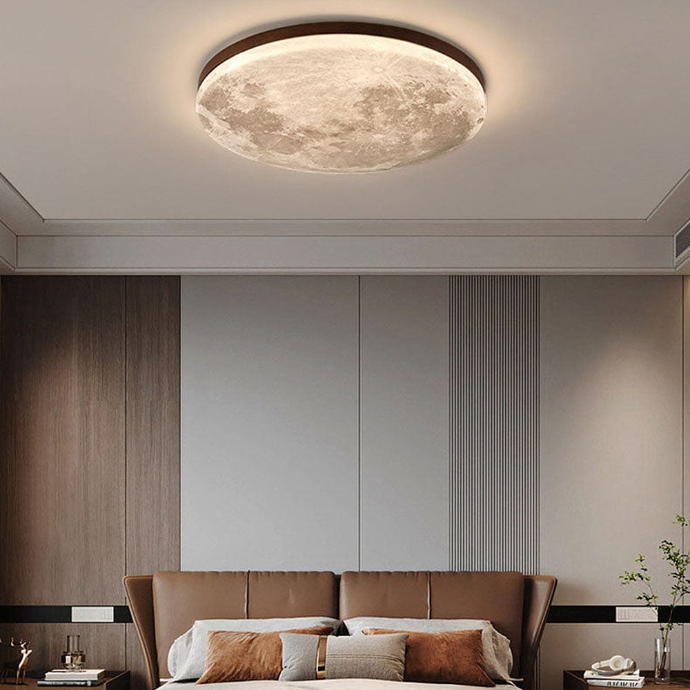 Minimalist Round Flush Mount Ceiling Light – Elegant Design