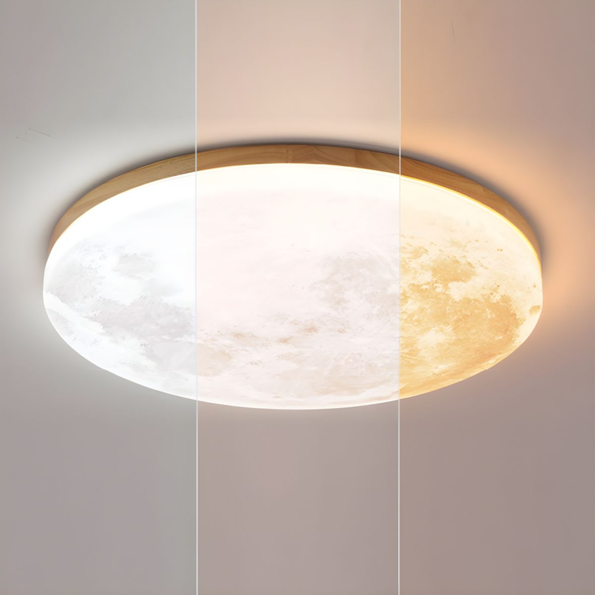 Minimalist Round Flush Mount Ceiling Light – Elegant Design
