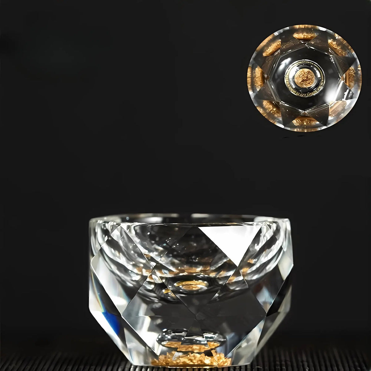 Celestial Elegance Handcrafted Drinkware