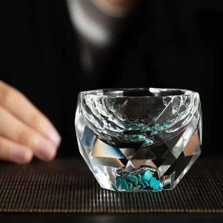 Celestial Elegance Handcrafted Drinkware