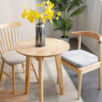 Tufted Microfiber Chair Cushion for Dining and Patio Use