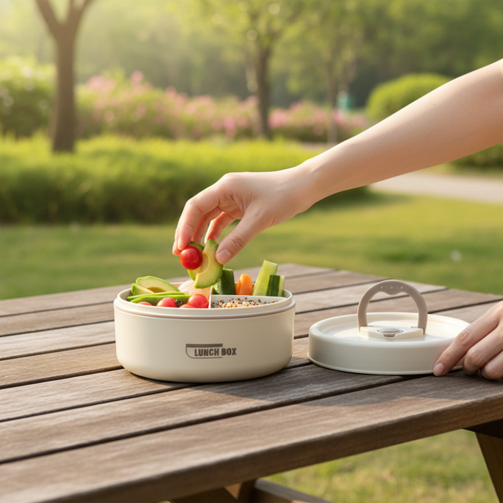 Leakproof Stainless Steel Food Container - Insulated Lunch Box