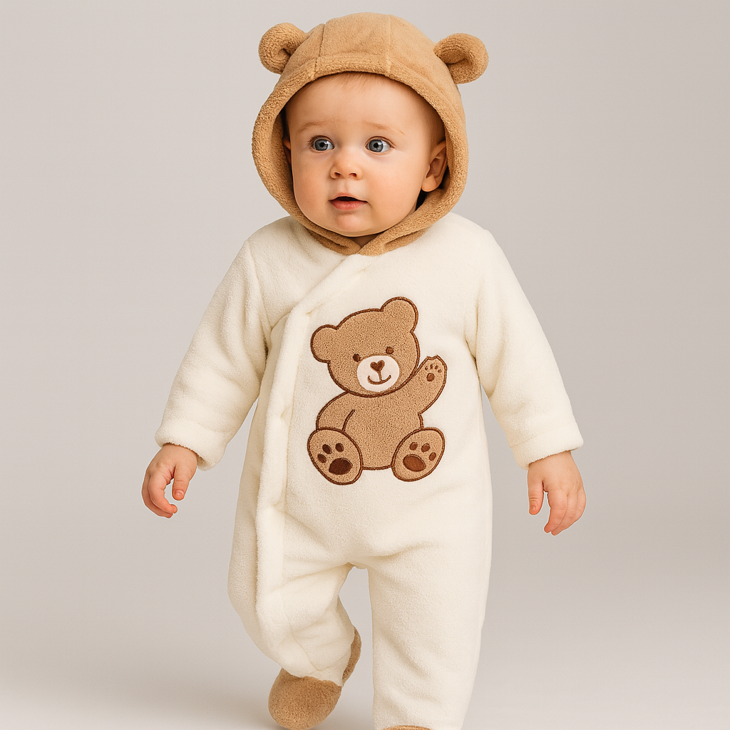 Infant Snowsuit for Warmth and Comfort