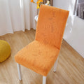 Stretch Chair Cover with Smiley Flower Design