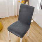 Stretch Chair Cover with Smiley Flower Design
