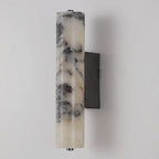 Italian-Inspired Natural Marble Wall Light - Contemporary Luxury Sconce
