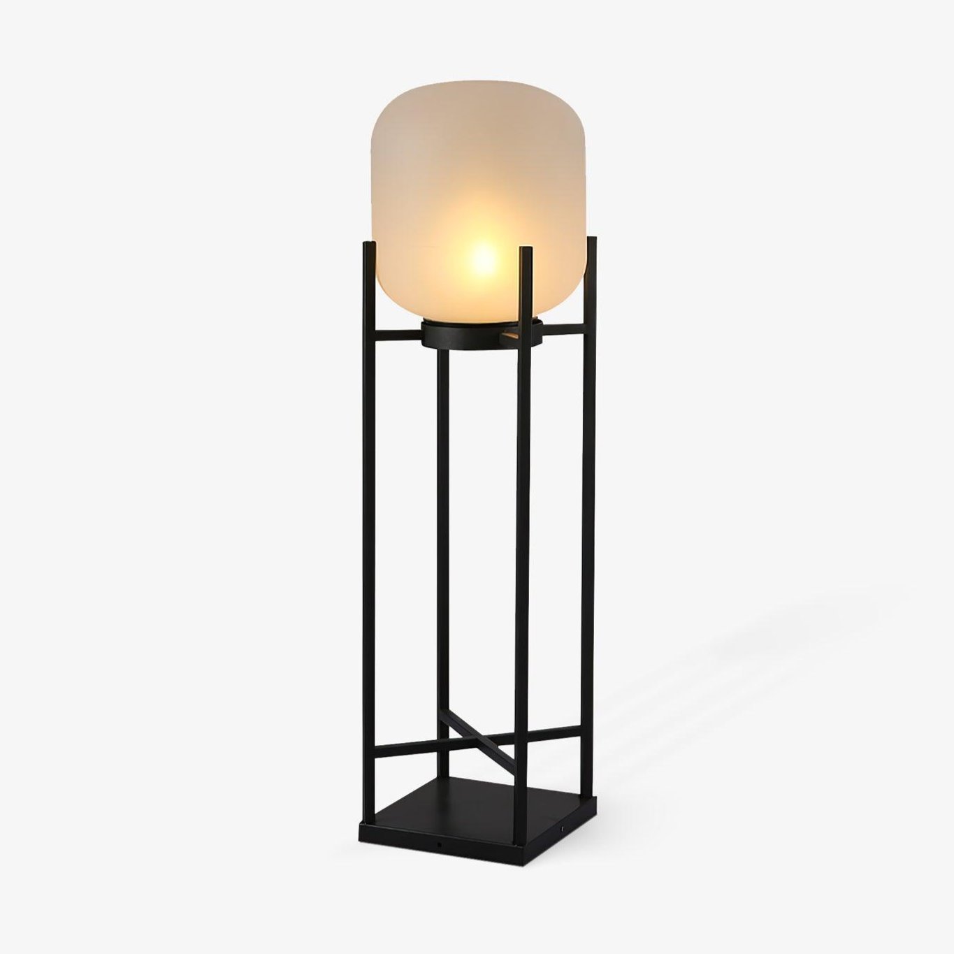 Elegant Waterproof Solar Floor Lamp for Outdoor Gardens