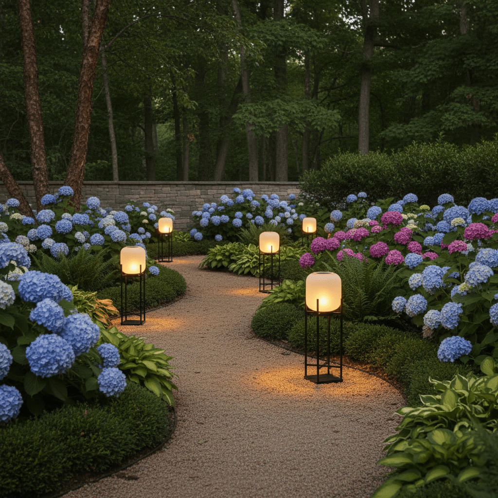 Elegant Waterproof Solar Floor Lamp for Outdoor Gardens