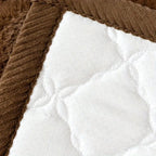 Soft Microfiber Non-Slip Sofa Cover in Luxe Diamond Style