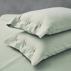 Breathable Bedding Set in Scandinavian Style – Includes 2 Pillowcases, Soft Cotton