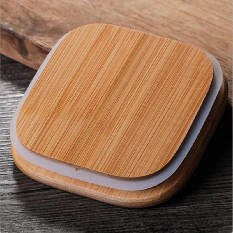 Elegant Glass Coffee Container with Wooden Lid and Spoon – 3 Sizes